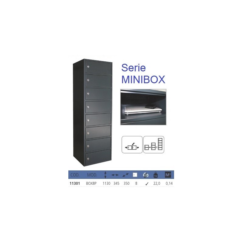 Serie MINIBOX - 8 minitaquillas