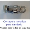 Cerraduras metálicas para candado