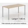 Mesa MODI-1600 patas redondas