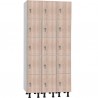 Taquillas melamina 5 puertas 3 cuerpos