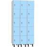 Taquillas melamina 5 puertas 3 cuerpos