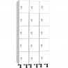 Taquillas melamina 5 puertas 3 cuerpos