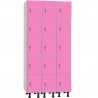 Taquillas melamina 5 puertas 3 cuerpos