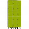 Taquillas melamina 5 puertas 3 cuerpos