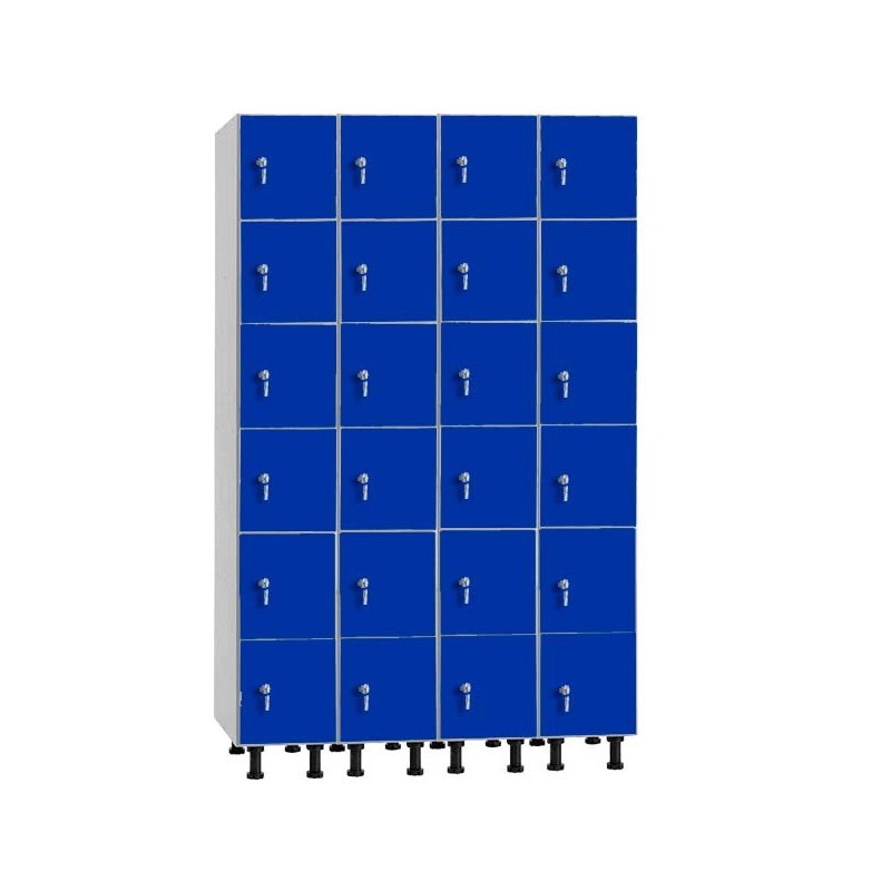 Taquillas melamina 6 puertas 4 cuerpos Taquillas melamina 6 puertas 4 cuerpos