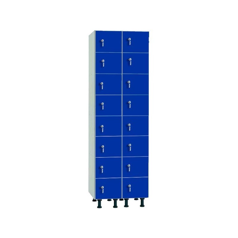 Taquillas melamina 8 puertas 2 cuerpos Taquillas melamina 8 puertas 2 cuerpos
