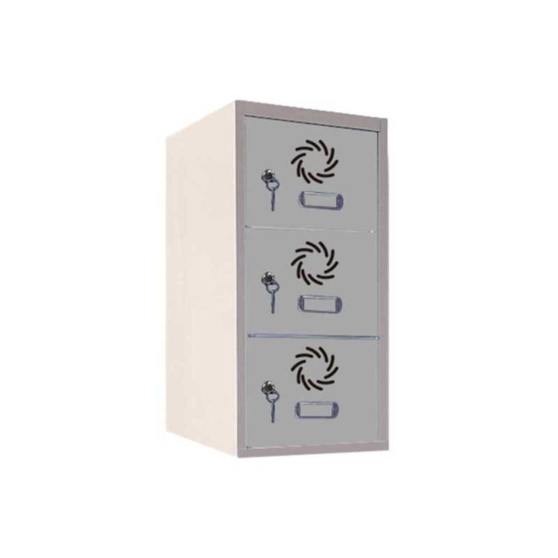 Consigna metálica 3 puertas  71x30x40