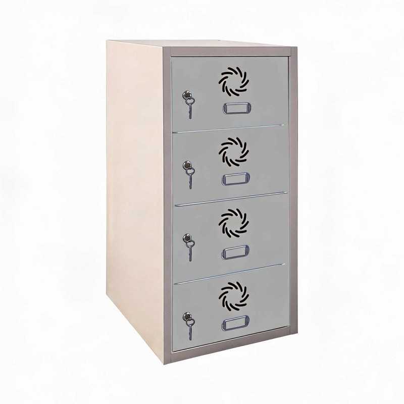 Consigna metálica 4 puertas 93x40x40