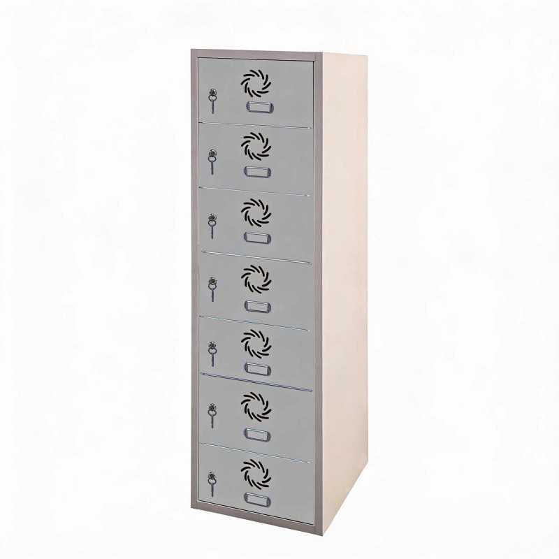 Consigna metálica 6 puertas 135x40x40