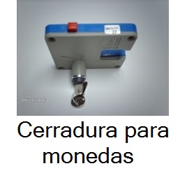 Cerradura para monedas